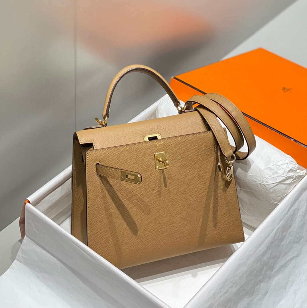 Hermes Sellier Kelly Epsom Leather Bag H213020