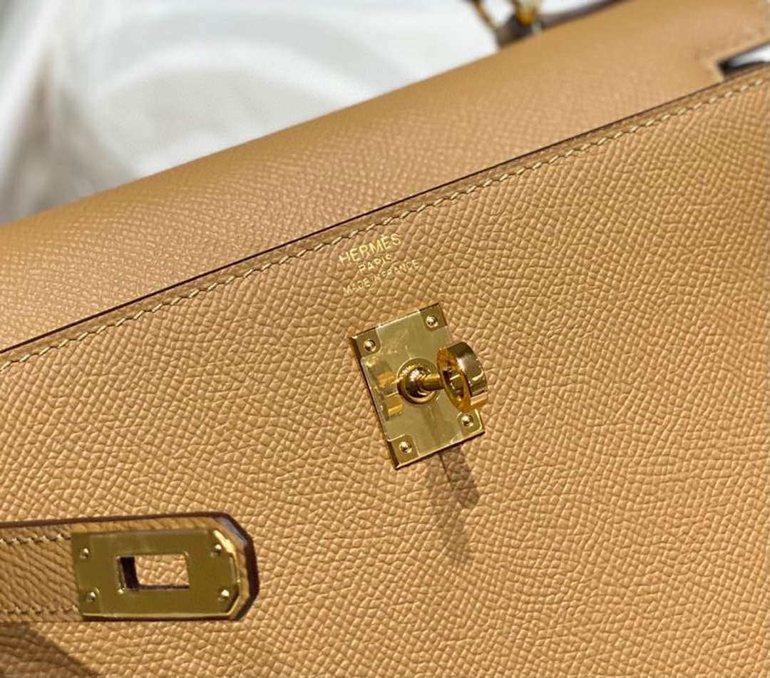 Hermes Sellier Kelly Epsom Leather Bag H213020