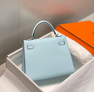 Hermes Sellier Kelly Epsom Leather Bag H213021 - 25cm x17 x 7 cm - View 11