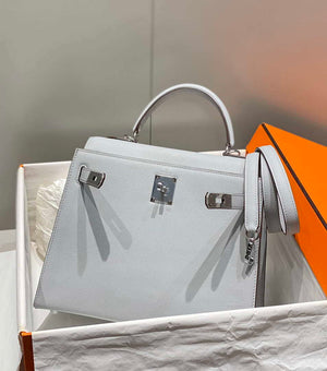 Hermes Sellier Kelly Epsom Leather Bag H213022 - 25cm x17 x 7 cm - View 5