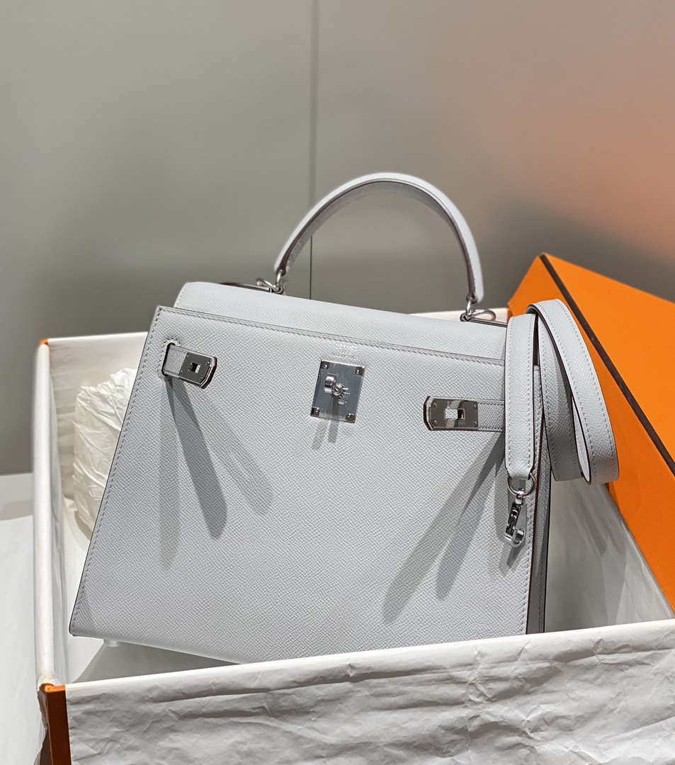 Hermes Sellier Kelly Epsom Leather Bag H213022