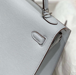 Hermes Sellier Kelly Epsom Leather Bag H213022 - 25cm x17 x 7 cm - View 9