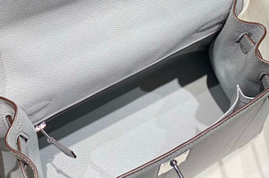 Hermes Sellier Kelly Epsom Leather Bag H213022 - 25cm x17 x 7 cm - View 11