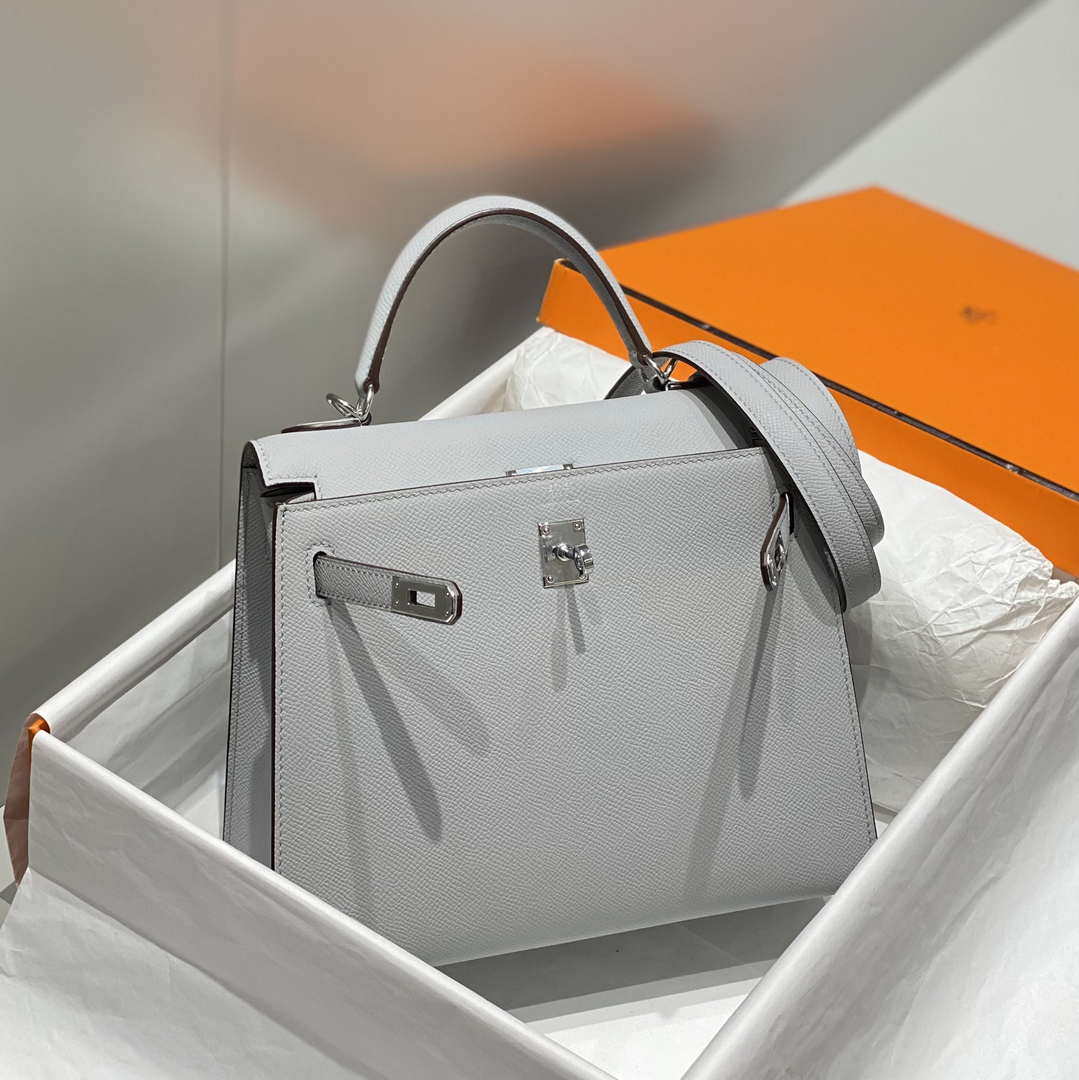 Hermes Sellier Kelly Epsom Leather Bag H213022