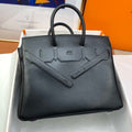 Hermes Shadow Birkin Bag Swift 25 Fully Handmade H92027