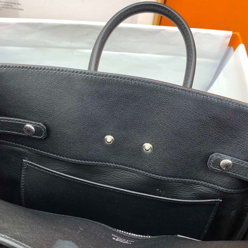 Hermes Shadow Birkin Bag Swift 25 Fully Handmade H92027