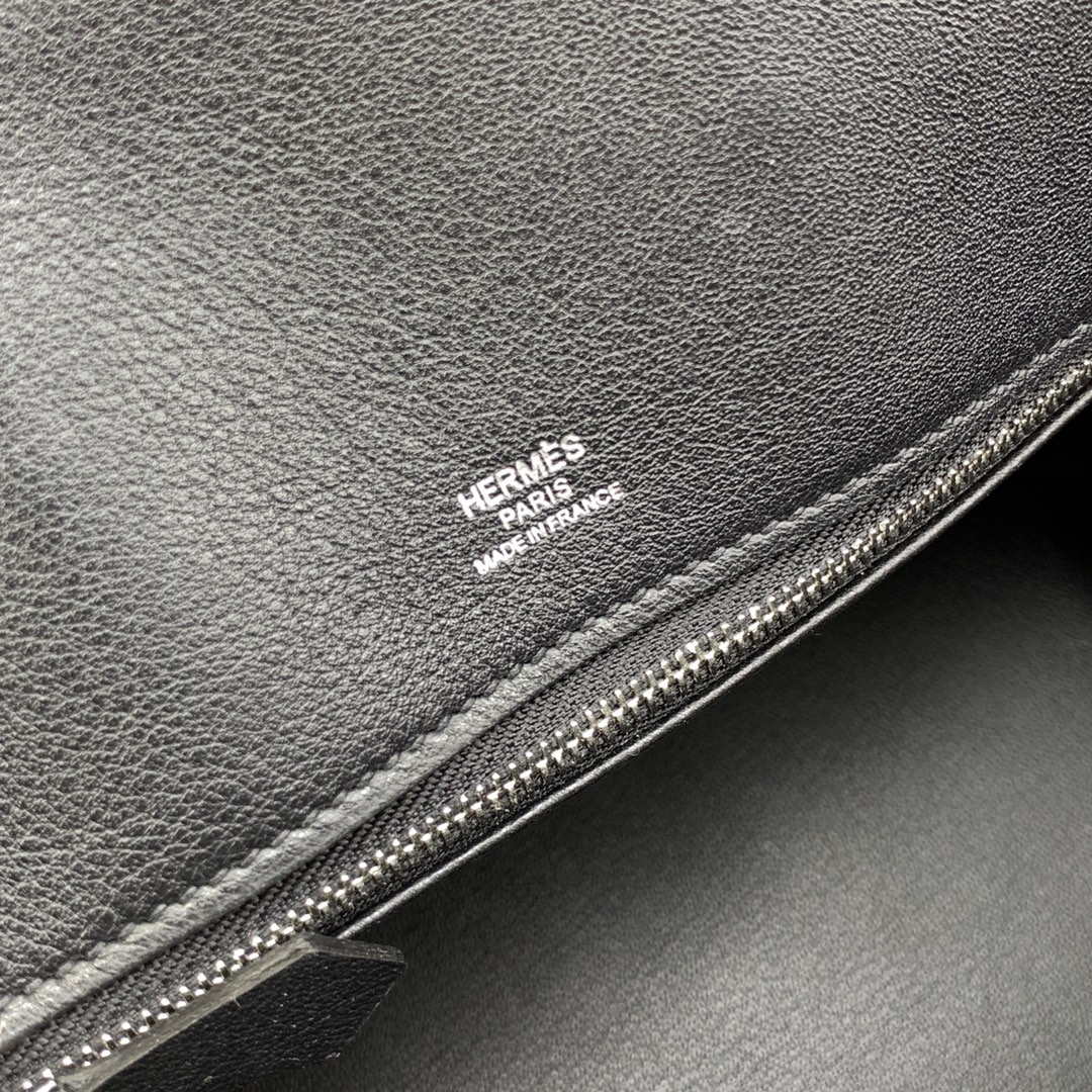 Hermes Shadow Birkin Bag Swift 25 Fully Handmade H92027