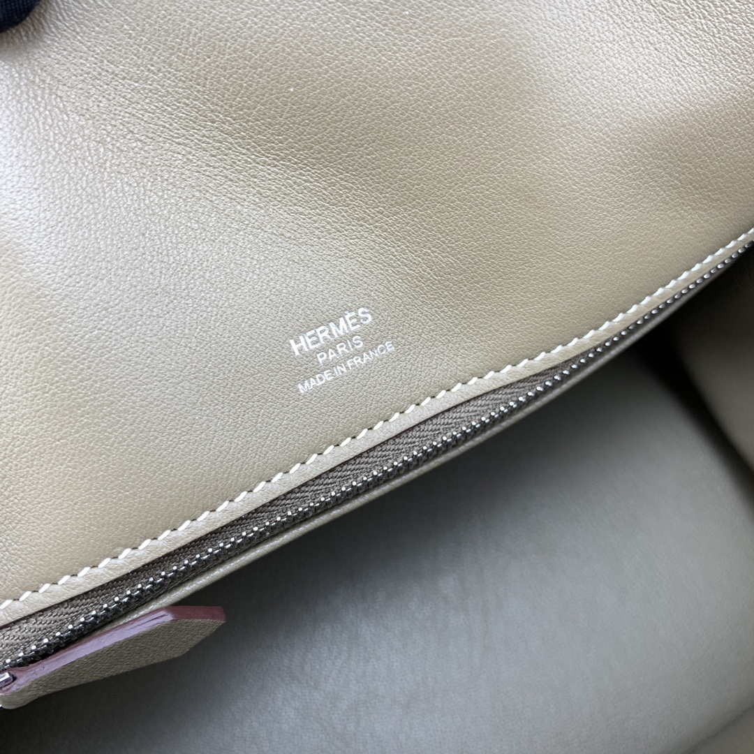 Hermes Shadow Birkin Bag Swift 25 Fully Handmade H92029