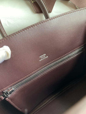 Hermes Shadow Birkin Bag Swift 25 Fully Handmade H92030 - Default Title - View 9