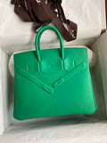 Hermes Shadow Birkin Bag Swift 25 Fully Handmade H92031