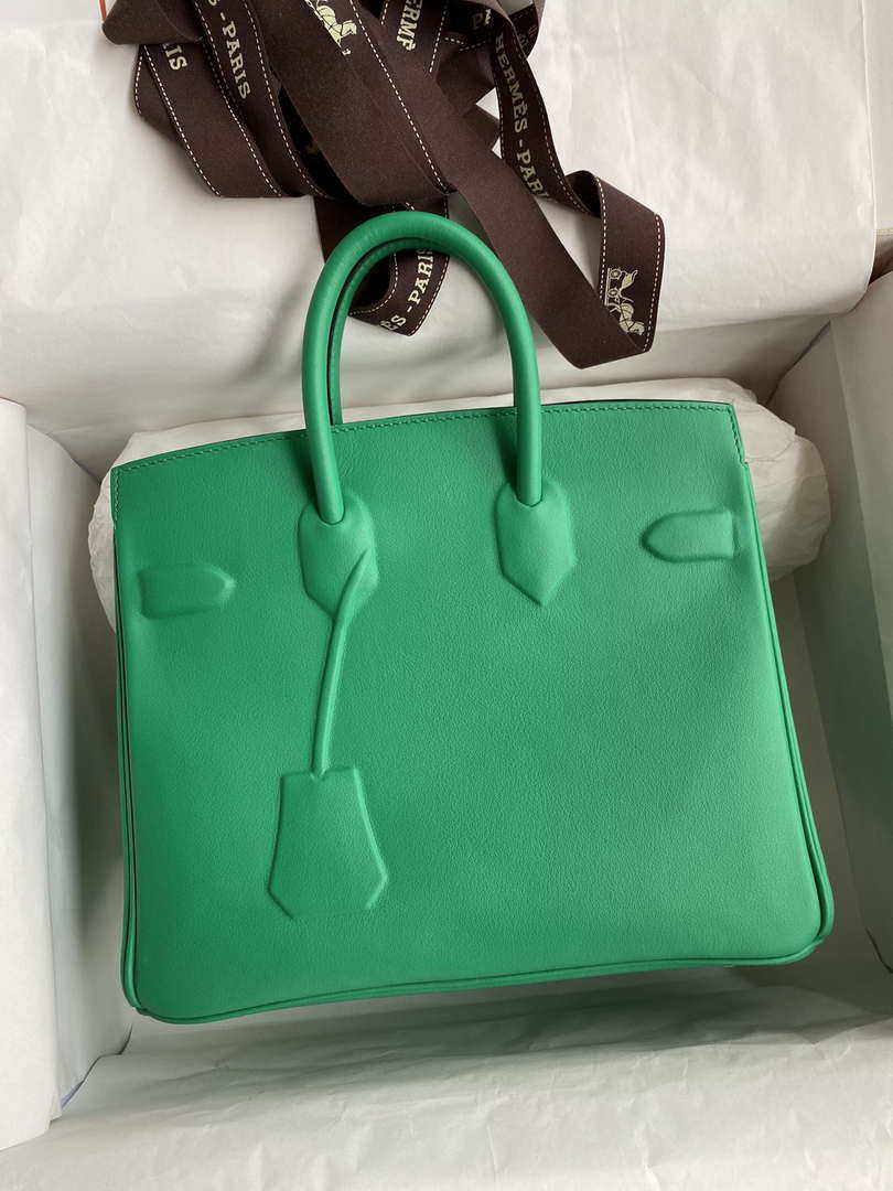 Hermes Shadow Birkin Bag Swift 25 Fully Handmade H92031