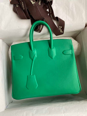 Hermes Shadow Birkin Bag Swift 25 Fully Handmade H92031 - Default Title - View 2