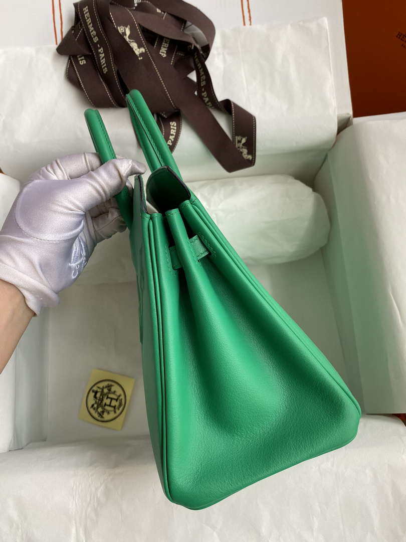 Hermes Shadow Birkin Bag Swift 25 Fully Handmade H92031