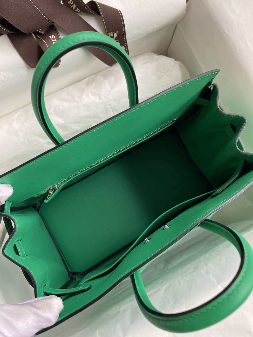 Hermes Shadow Birkin Bag Swift 25 Fully Handmade H92031