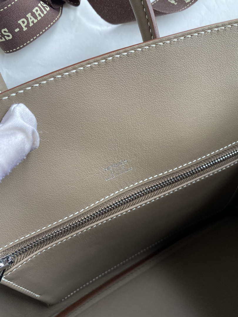 Hermes Shadow Birkin Bag Swift 25 Fully Handmade H92032