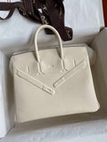 Hermes Shadow Birkin Bag Swift 25 Fully Handmade H92033