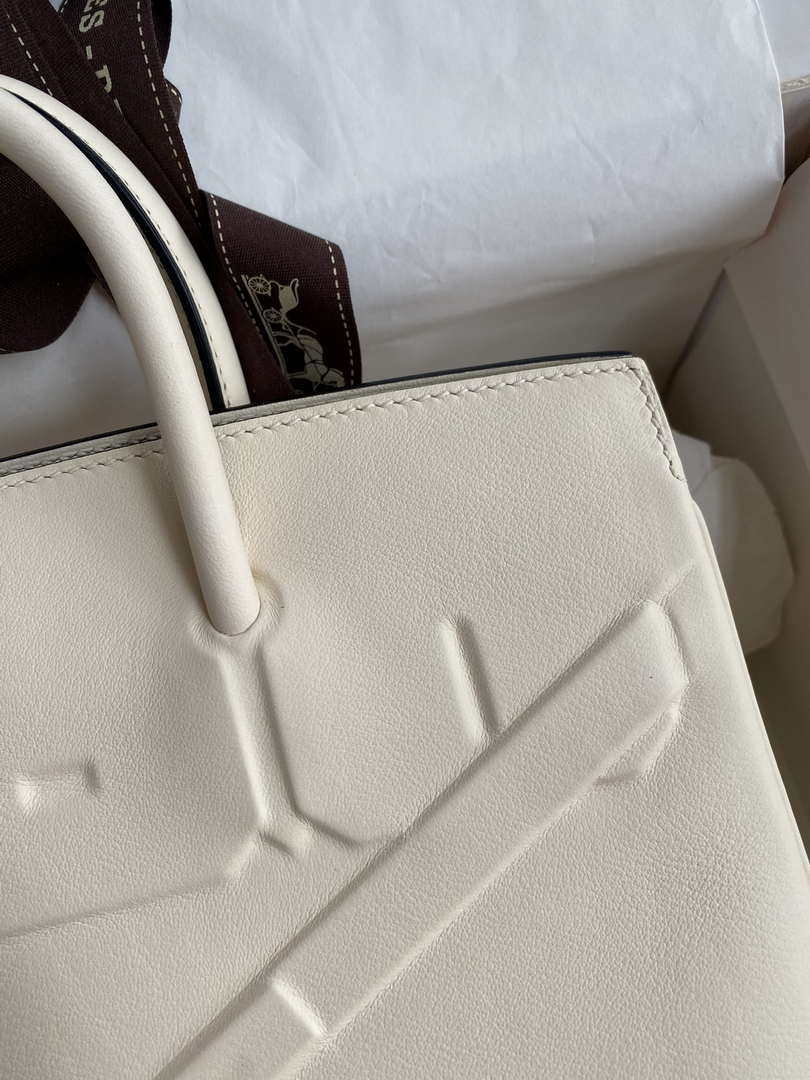 Hermes Shadow Birkin Bag Swift 25 Fully Handmade H92033