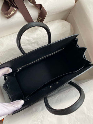 Hermes Shadow Birkin Bag Swift 25 Fully Handmade H92034 - Default Title - View 7