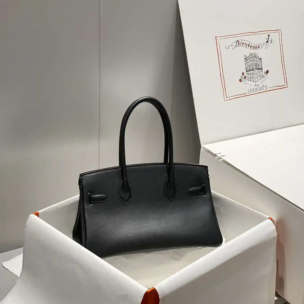 Hermes Shoulder Birkin 29 Etoupe Evercolor Palladium Hardware H92205