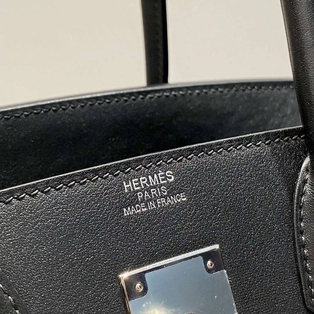 Hermes Shoulder Birkin 29 Etoupe Evercolor Palladium Hardware H92205