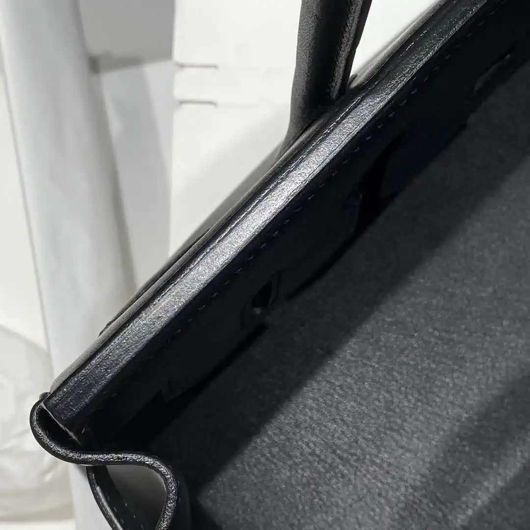 Hermes Shoulder Birkin 29 Etoupe Evercolor Palladium Hardware H92205