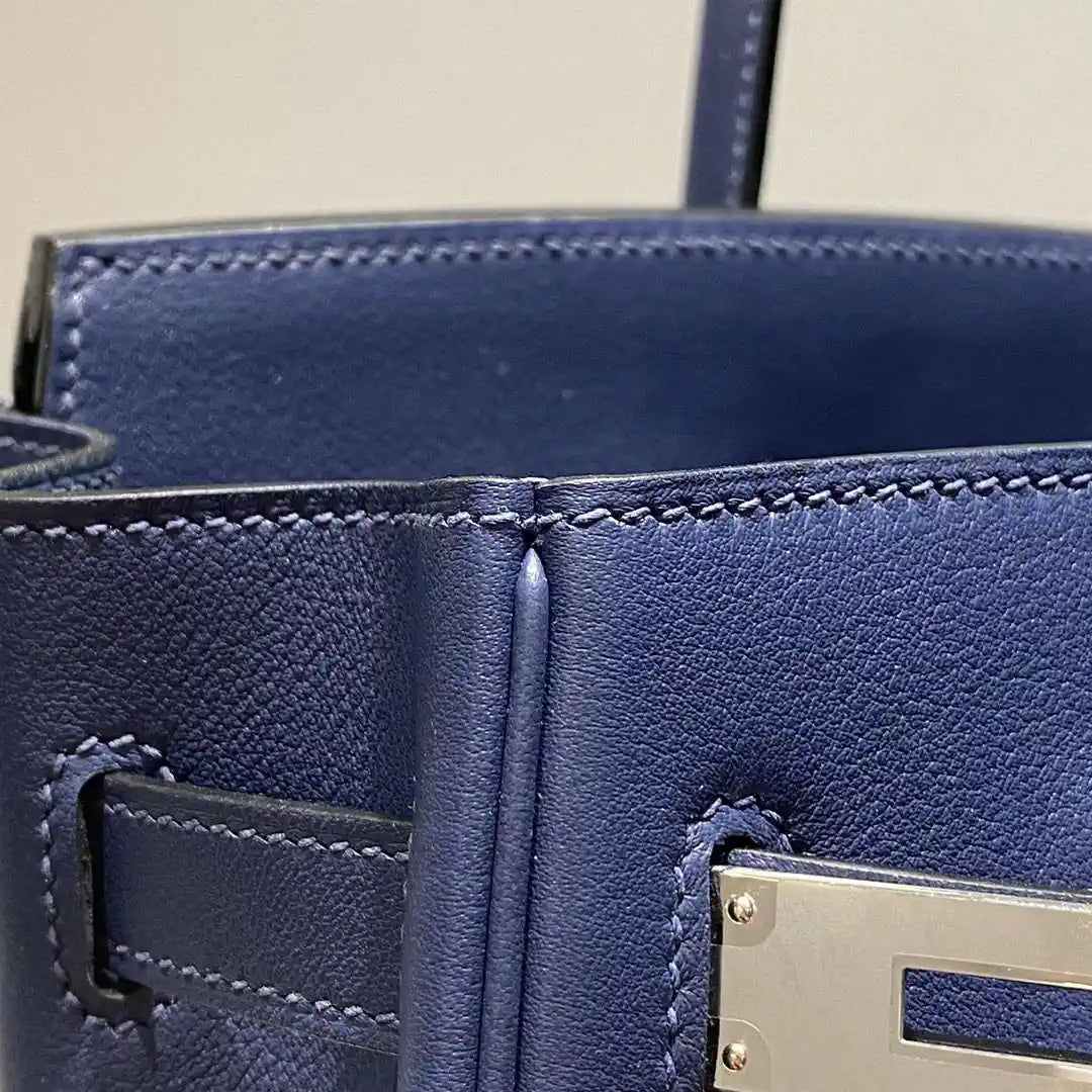 Hermes Shoulder Birkin 29 Etoupe Evercolor Palladium Hardware H92211