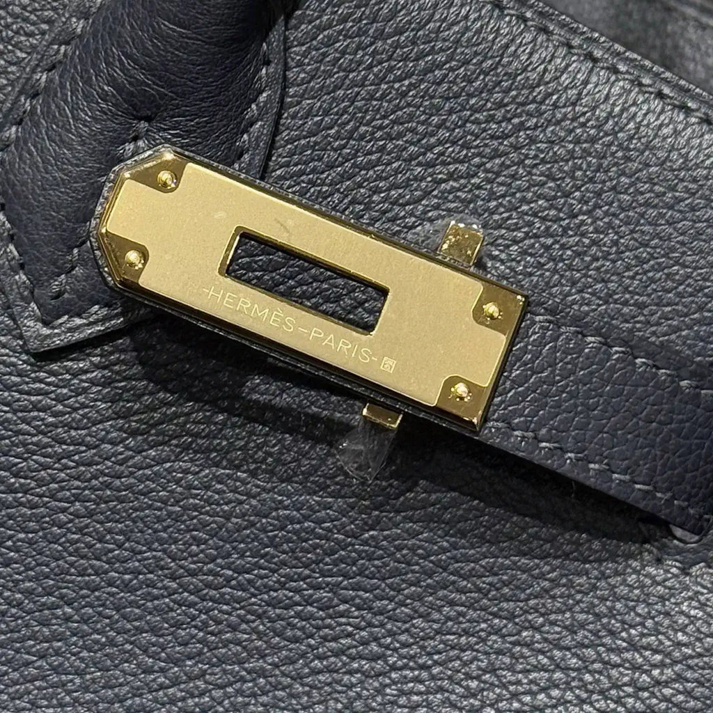 Hermes Shoulder Birkin 29 Etoupe Evercolor Palladium Hardware H92213