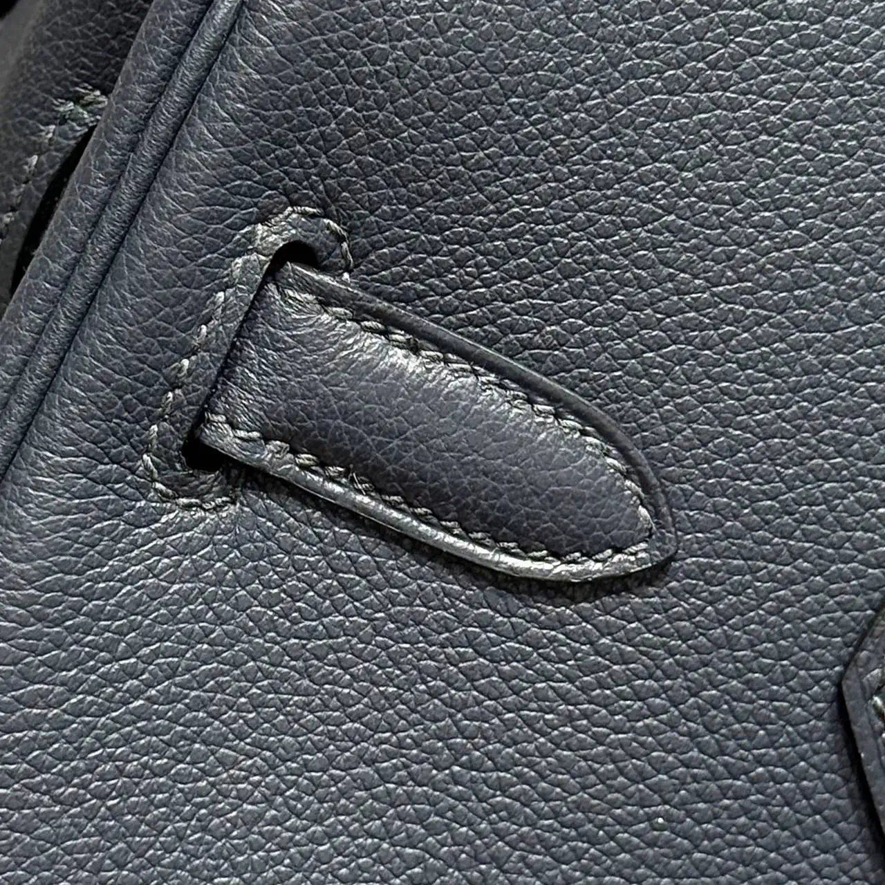 Hermes Shoulder Birkin 29 Etoupe Evercolor Palladium Hardware H92213