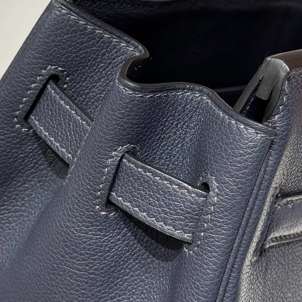 Hermes Shoulder Birkin 29 Etoupe Evercolor Palladium Hardware H92213