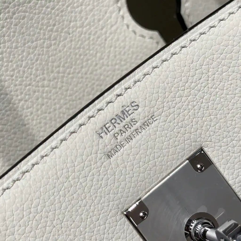 Hermes Shoulder Birkin 29 Etoupe Evercolor Palladium Hardware H92215