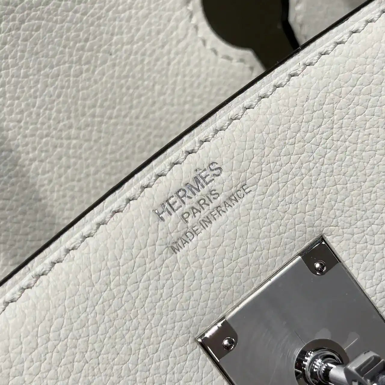 Hermes Shoulder Birkin 29 Etoupe Evercolor Palladium Hardware H92215