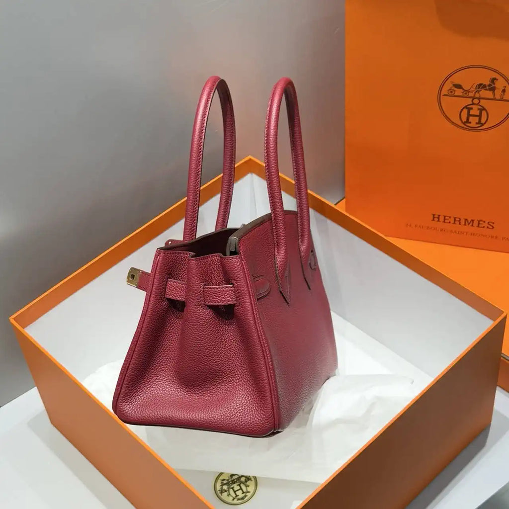 Hermes Shoulder Birkin 29 Etoupe Togo Leather H92216