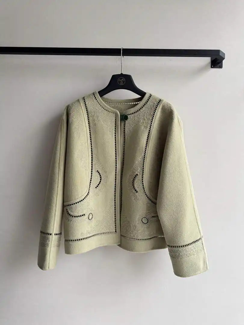Hermes Women 100%  cashmere jacket coat H33370