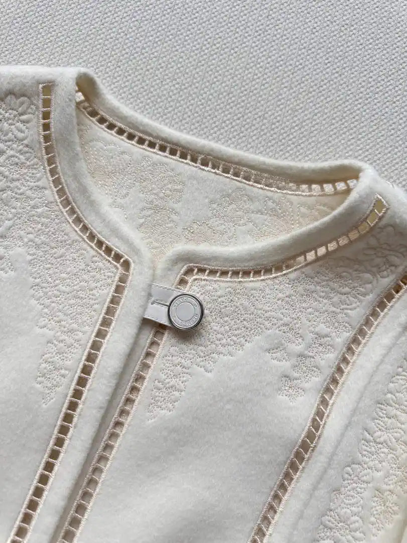 Hermes Women 100%  cashmere jacket coat H33371