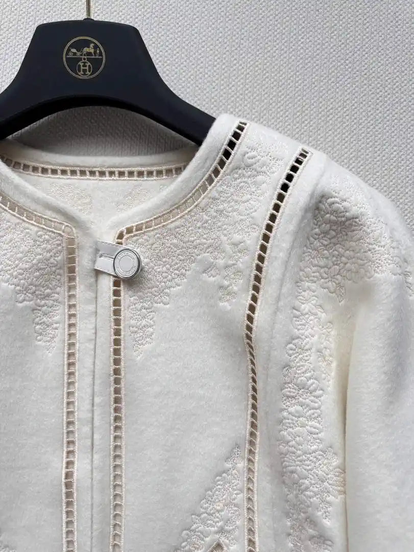 Hermes Women 100%  cashmere jacket coat H33371