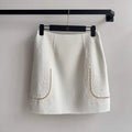 Hermes Women 100% Cashmere skirt  H33373