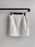 Hermes Women 100% Cashmere skirt  H33373