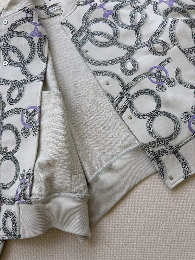 Hermes Women casual sweatshirt jacket coat H33365