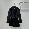 Hermes Women Classic pig nose monogram cashmere coat H33367