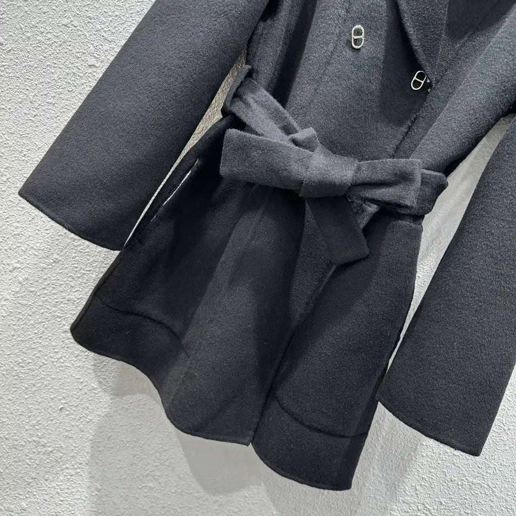 Hermes Women Classic pig nose monogram cashmere coat H33367