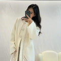Hermes Women Double-faced cashmere embroidery pattern Coat H33333