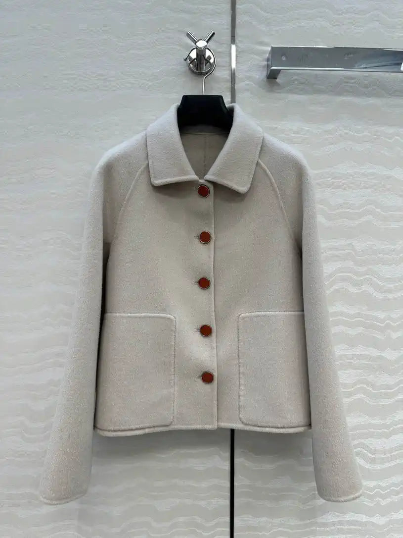 Hermes Women  Double-faced cashmere jacket  H33500
