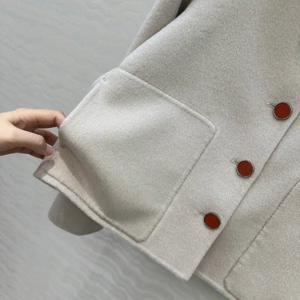 Hermes Women  Double-faced cashmere jacket  H33500