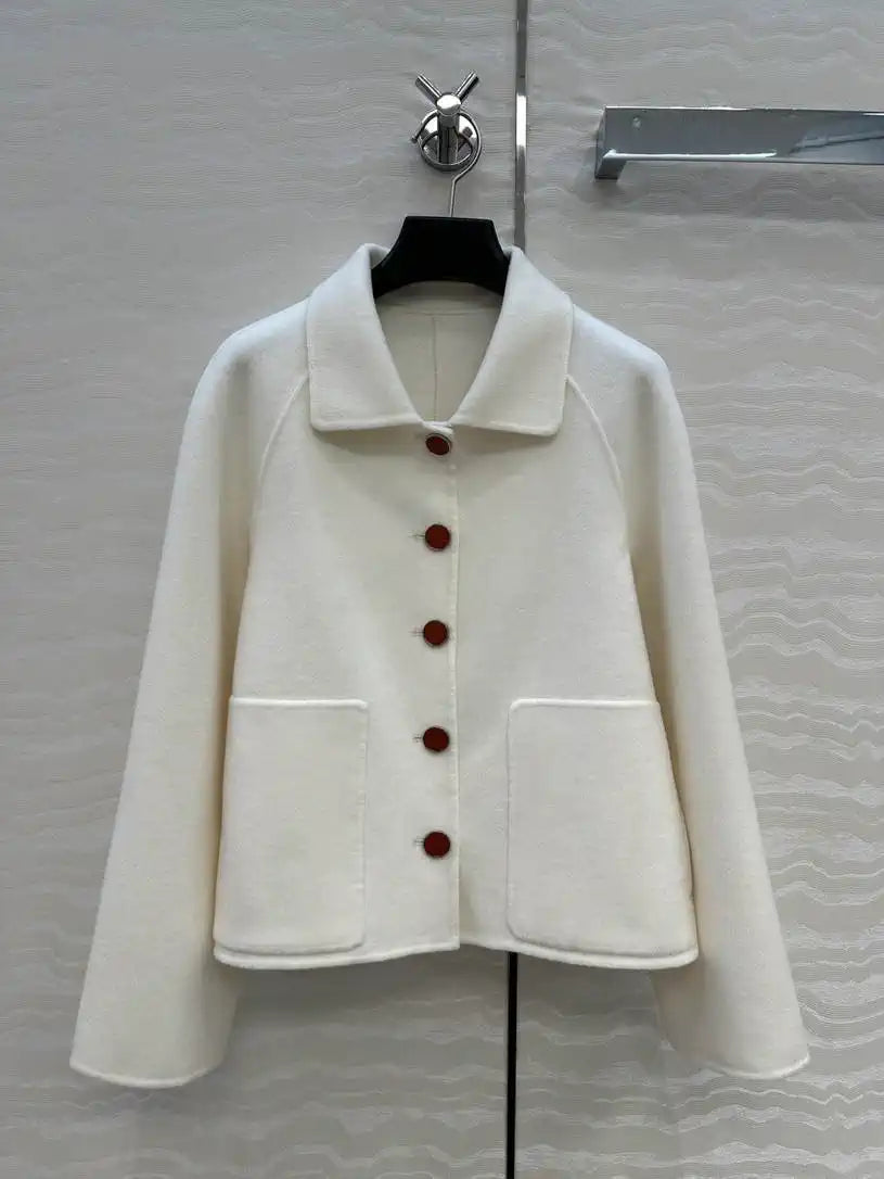 Hermes Women  Double-faced cashmere jacket  H33501