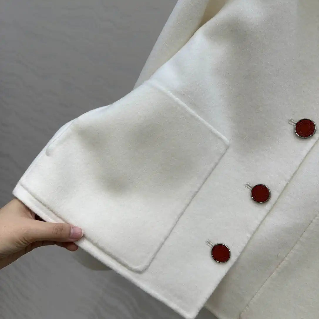 Hermes Women  Double-faced cashmere jacket  H33501
