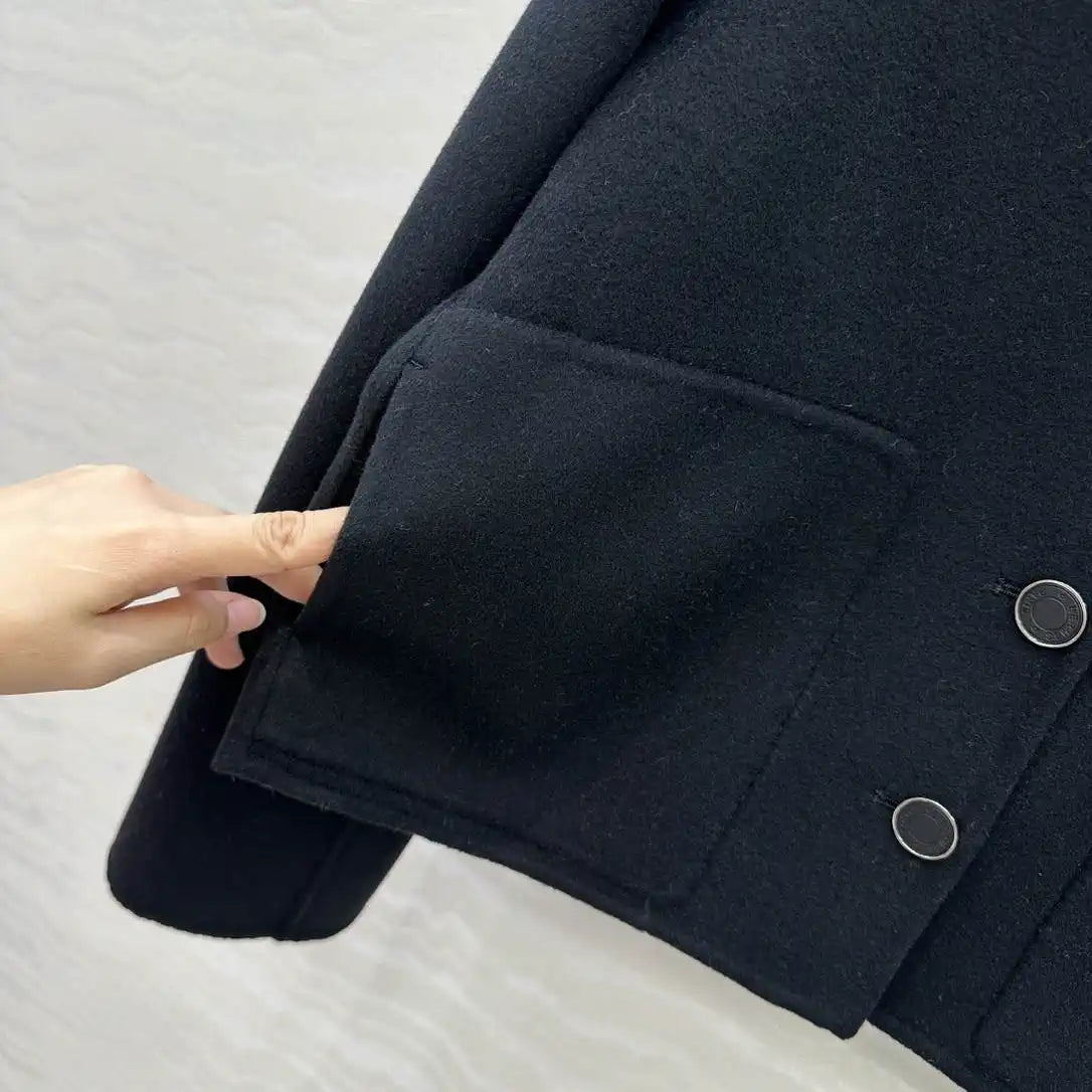 Hermes Women Double-faced cashmere jacket  H33503