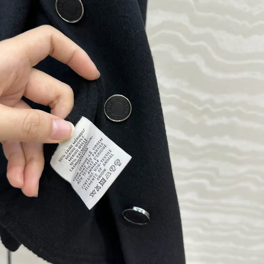 Hermes Women Double-faced cashmere jacket  H33503