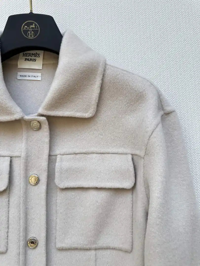 Hermes Women High quality cashmere Coat H33338