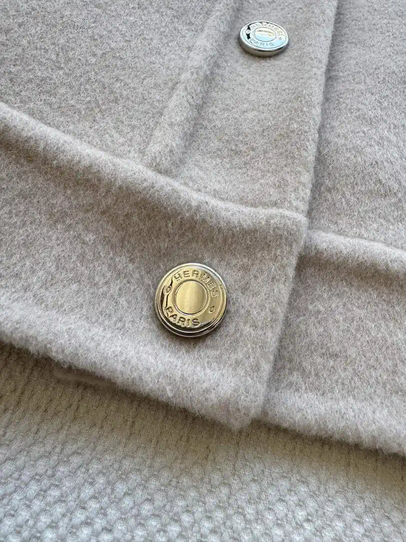 Hermes Women High quality cashmere Coat H33338