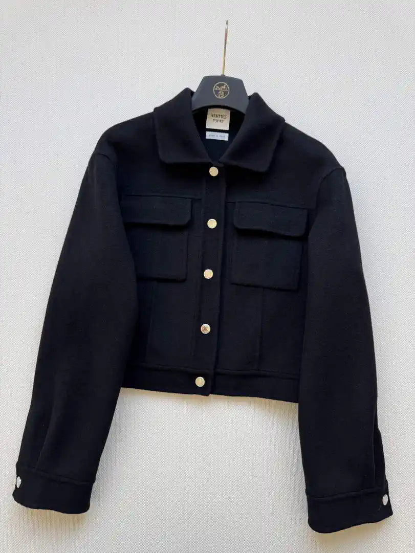 Hermes Women High quality cashmere Coat H33338